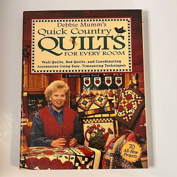 Four Vintage Debbie Mumm Quilting Books - Picture 4 of 9